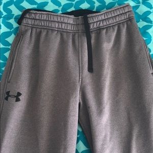 Gray Under Armour Sweatpants